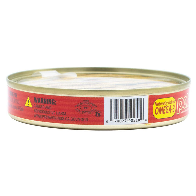 Load image into Gallery viewer, Brisling Sardines Smoked in Olive Oil - 4.23 oz - 12 Pack - Polar
