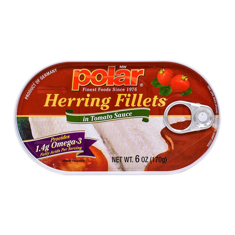 Load image into Gallery viewer, Herring in Tomato Sauce - 6oz - Pack of 14 - Polar
