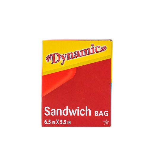 Dynamic - Fold Top Sandwich Bags - 100 Count - 24 Pack - Polar