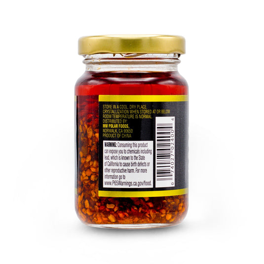 Crunchy Garlic Chili Sauce - 4.03 oz- Multiple Pack Sizes Available! - Polar