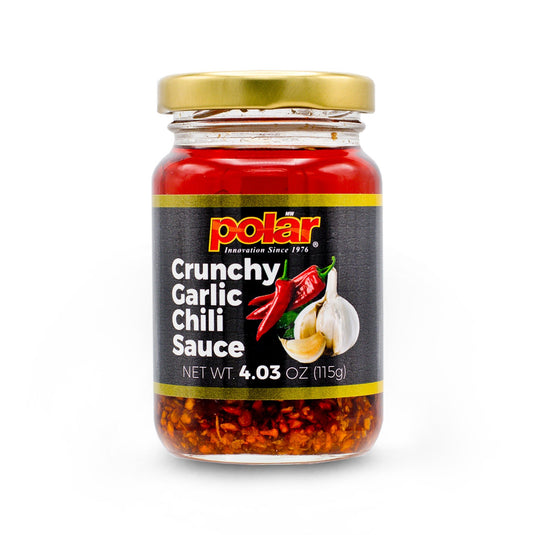 Crunchy Garlic Chili Sauce - 4.03 oz- Multiple Pack Sizes Available! - Polar
