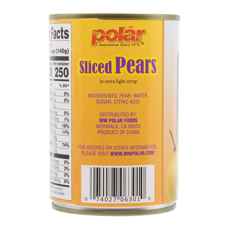 Load image into Gallery viewer, Pear Slices in Light Syrup - 15 oz - 12 Pack - Polar
