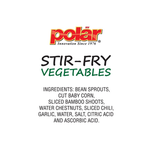 Stir Fry Vegetables 15 oz (Pack of 6 or 12) - Polar