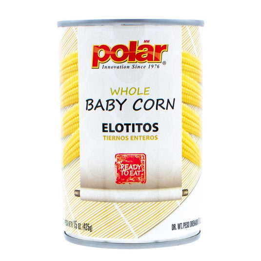 Whole Baby Corn - 15 oz - Multiple Pack Sizes - Polar