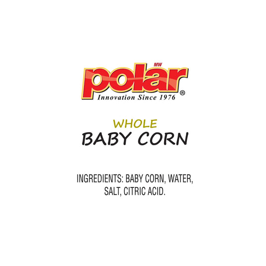 Whole Baby Corn - 15 oz - Multiple Pack Sizes - Polar