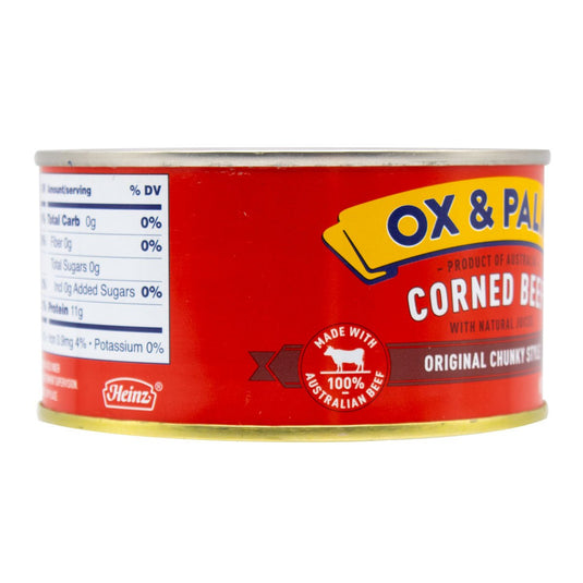 Ox & Palm Corned Beef - Original Chunky Style - 11.5 oz - Multiple Pack Sizes - Polar