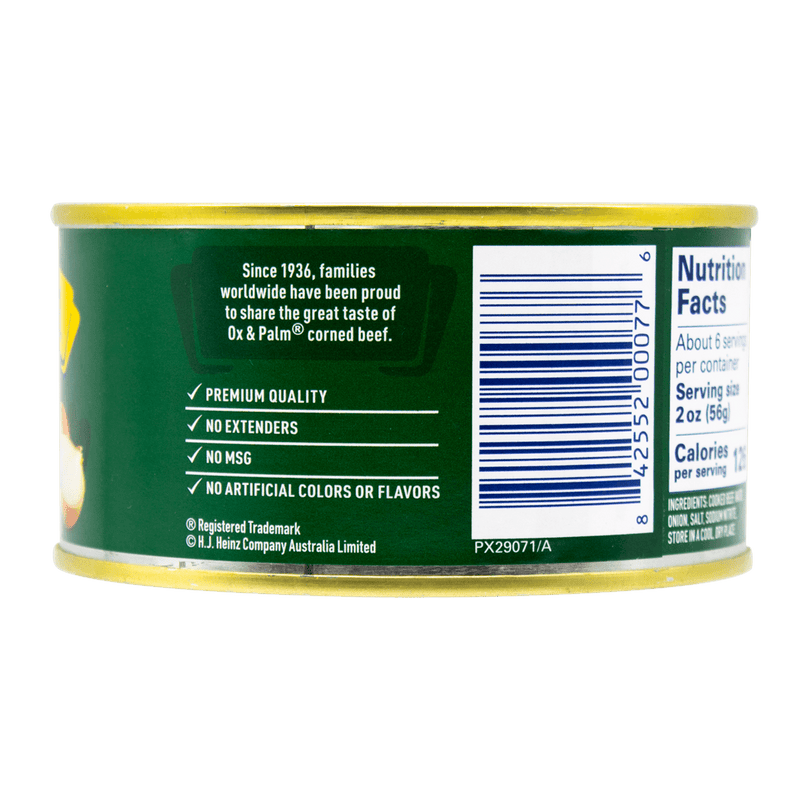 Load image into Gallery viewer, Ox & Palm Corned Beef Onion Flavor - 11.5 oz - Multiple Pack Sizes - Polar