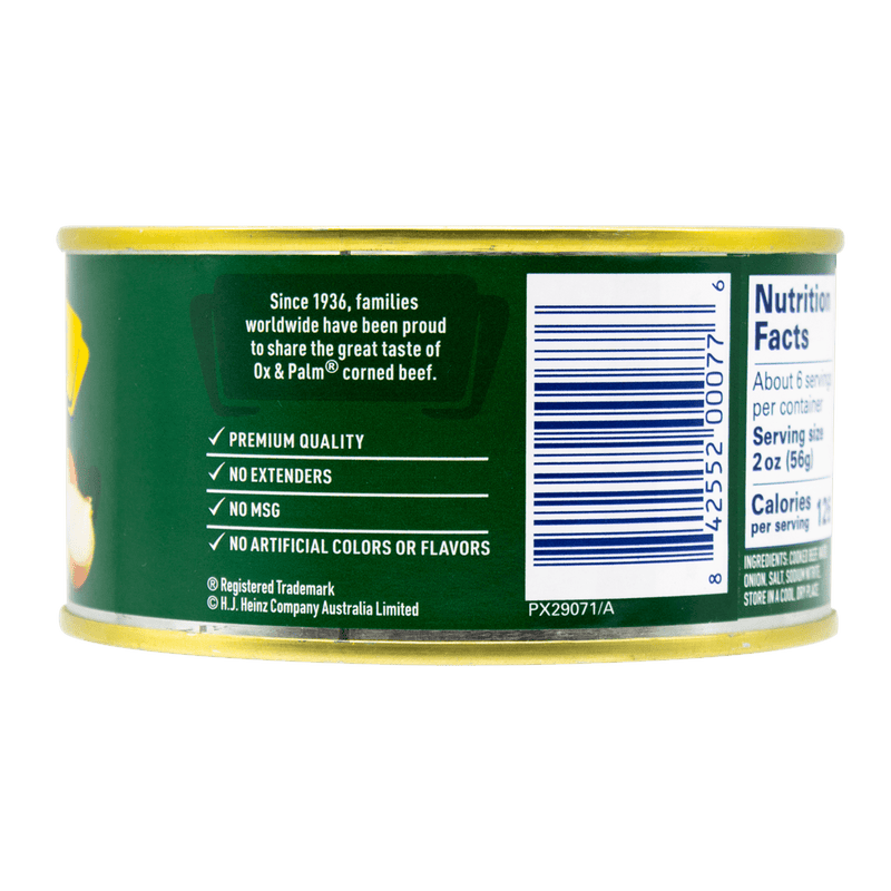 Load image into Gallery viewer, Ox &amp; Palm Corned Beef Onion Flavor - 11.5 oz - Multiple Pack Sizes - Polar
