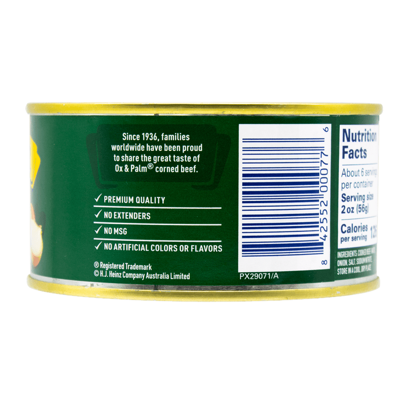 Load image into Gallery viewer, Ox & Palm Corned Beef - 11.5 oz - Variety Pack - 12 Pack - Polar