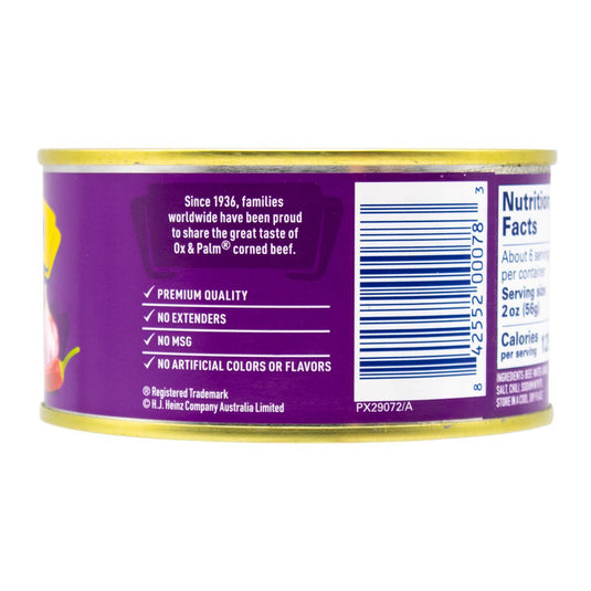 Ox & Palm Corned Beef Chili & Garlic Flavor - 11.5 oz - Multple Pack Sizes - Polar