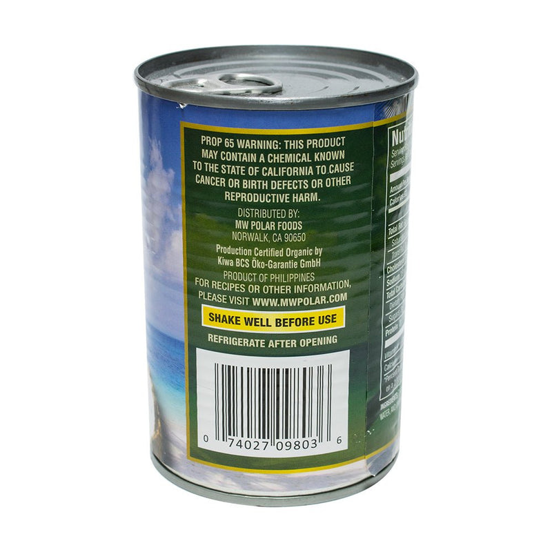 Load image into Gallery viewer, Coconut Milk Organic Light - 13.5 fl oz - Mutiple Pack Sizes - Polar