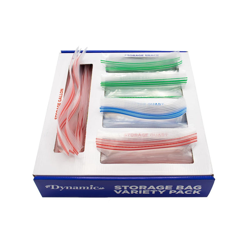 Load image into Gallery viewer, Dynamic Pre Organized Variety Pack Food Storage Bags 355 ct (Pack of 1 or 3) - Polar