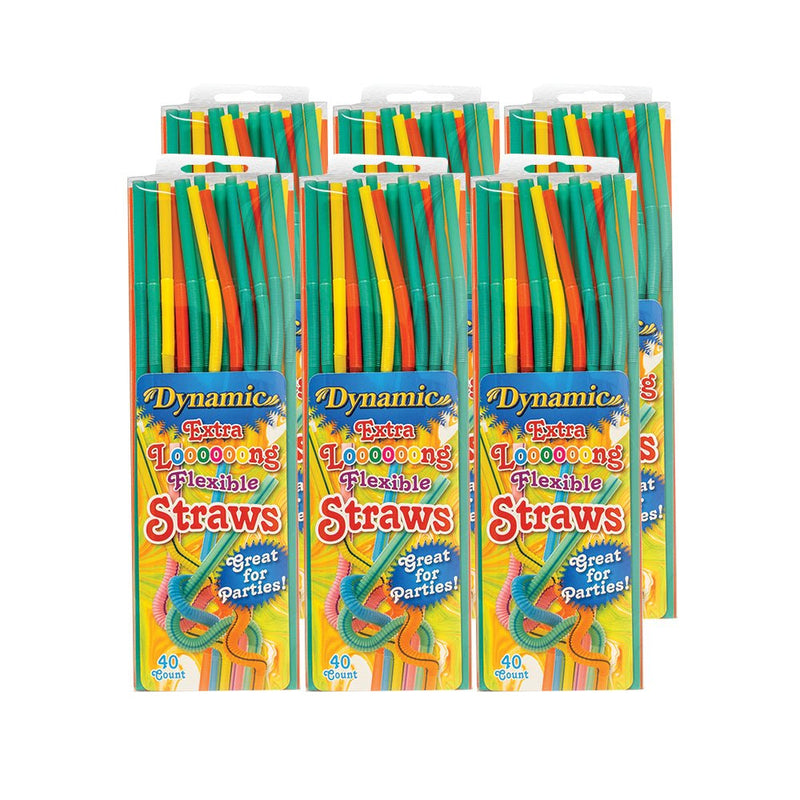 Load image into Gallery viewer, Dynamic - Extra Long Flexible Straws - Multiple Pack Options - Polar
