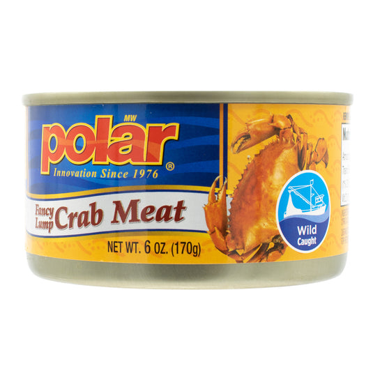 Fancy Lump Crabmeat - 6 oz - Multiple Pack Sizes - Polar