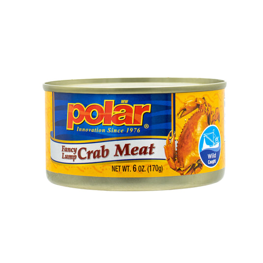 Fancy Lump Crabmeat - 6 oz - Multiple Pack Sizes - Polar