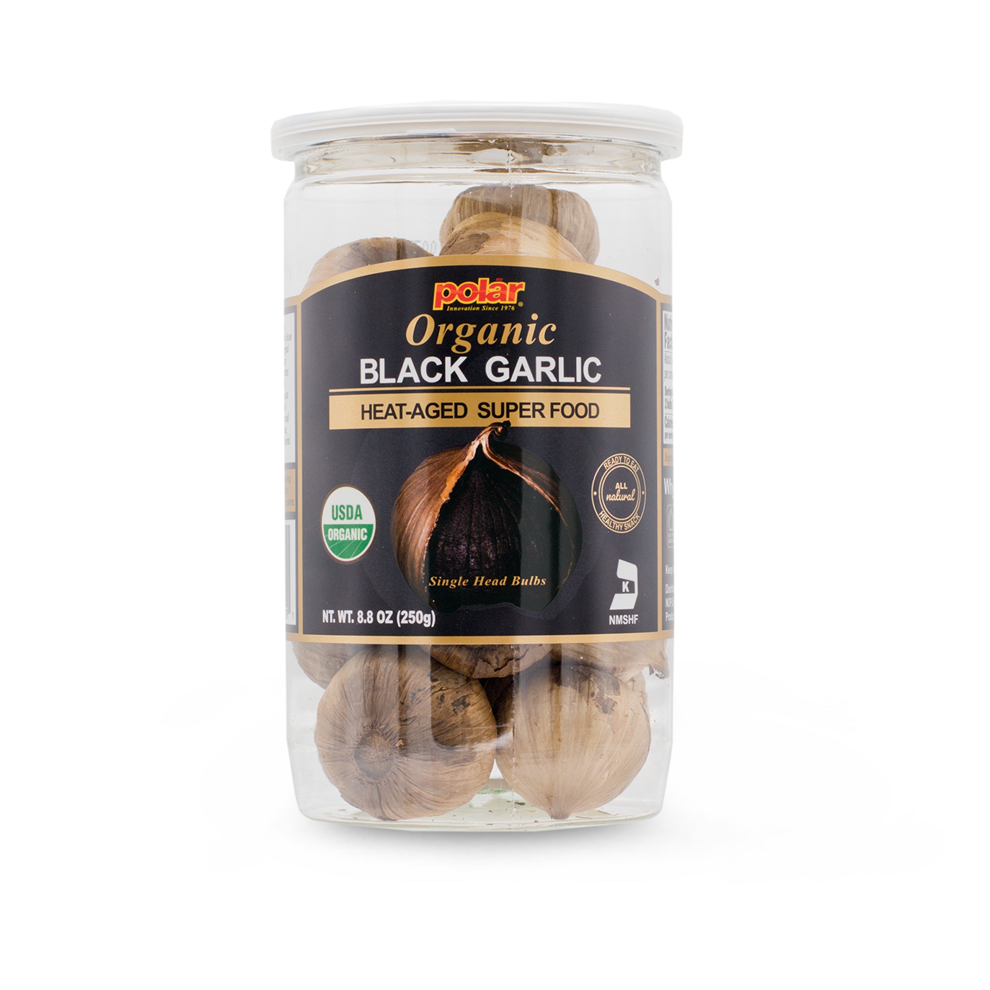 Fresh Garlic MW Polar USDA Organic Black Garlic 5 Oz (Pack Of