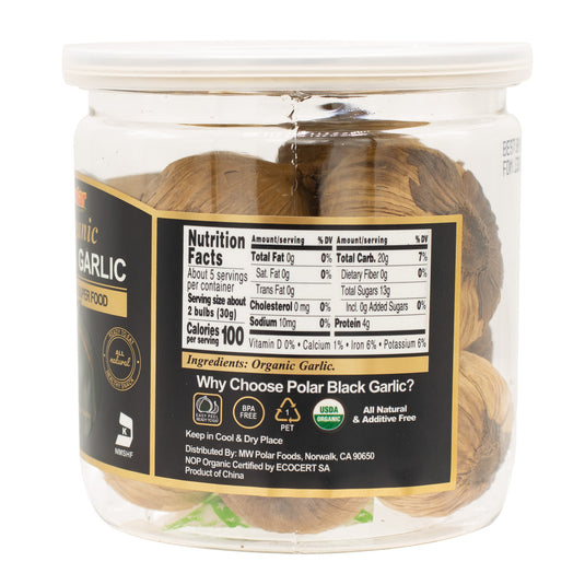 Polar Organic Black Garlic - 5 oz - Mutiple Pack Sizes - Polar