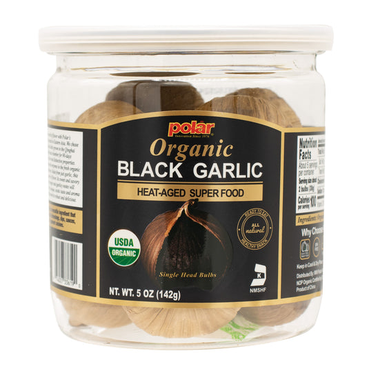 Polar Organic Black Garlic - 5 oz - Mutiple Pack Sizes - Polar