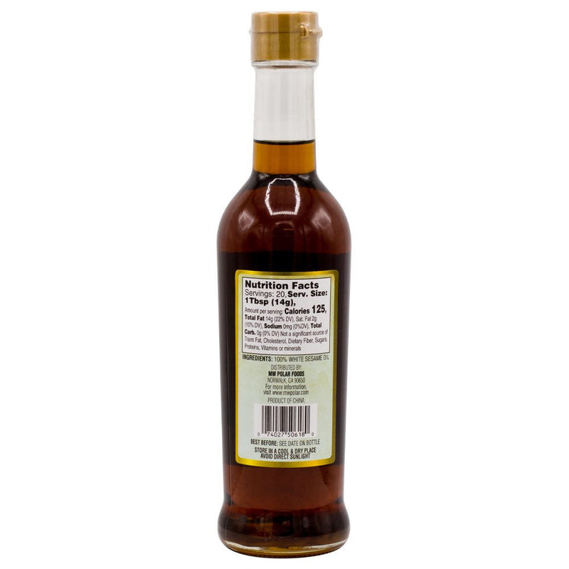 Load image into Gallery viewer, Premium White Sesame Oil - 10.65 oz - 6 Pack - Polar