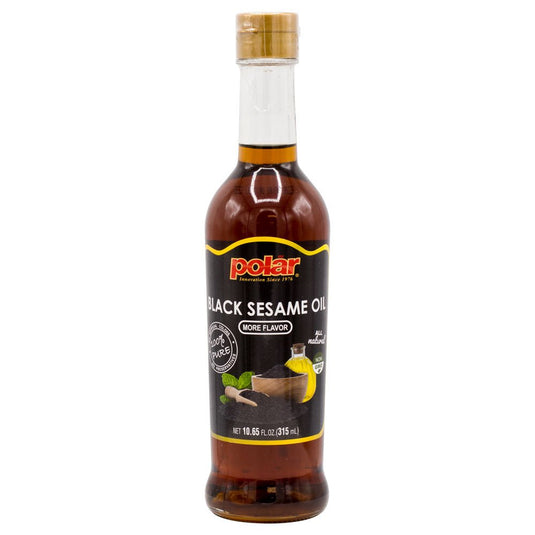 Premium Black Sesame Oil - 10.65 oz - 6 Pack - Polar