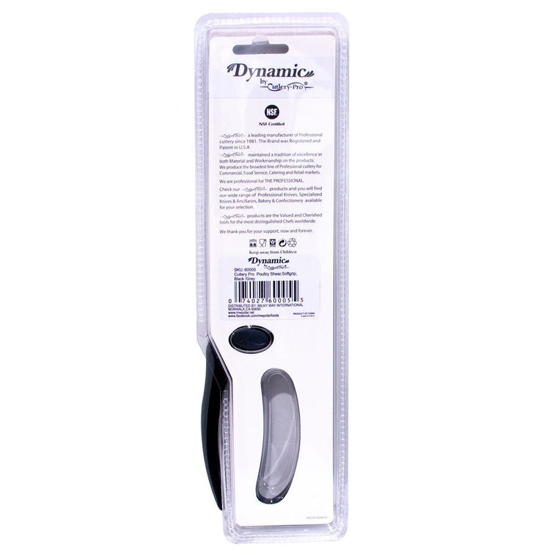 Load image into Gallery viewer, Dynamic by Cutlery Pro Poultry Shear, Softgrip, Black and Grey - Polar