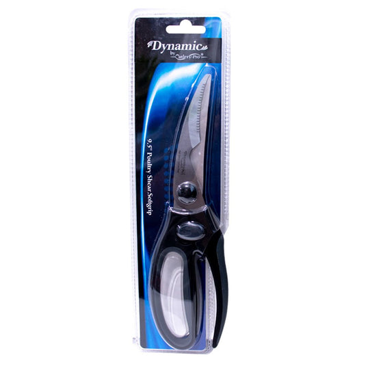 Dynamic by Cutlery Pro Poultry Shear, Softgrip, Black and Grey - Polar