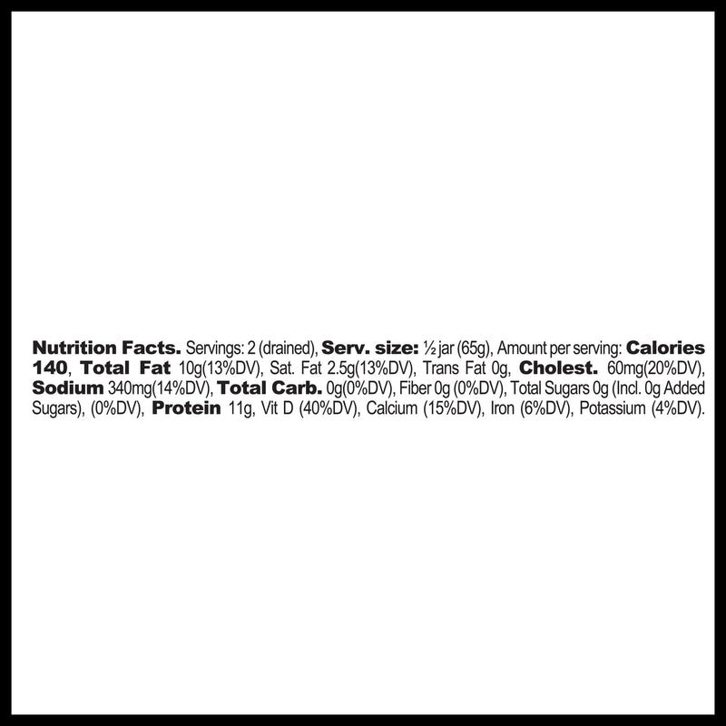 Load image into Gallery viewer, Brisling Sardines Smoked in Olive Oil in Glass Jar - 6.5 oz - 12 Pack - Polar