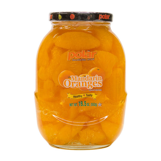 Mandarin Orange Segments in Light Syrup - 20 oz - 6 Pack - Polar