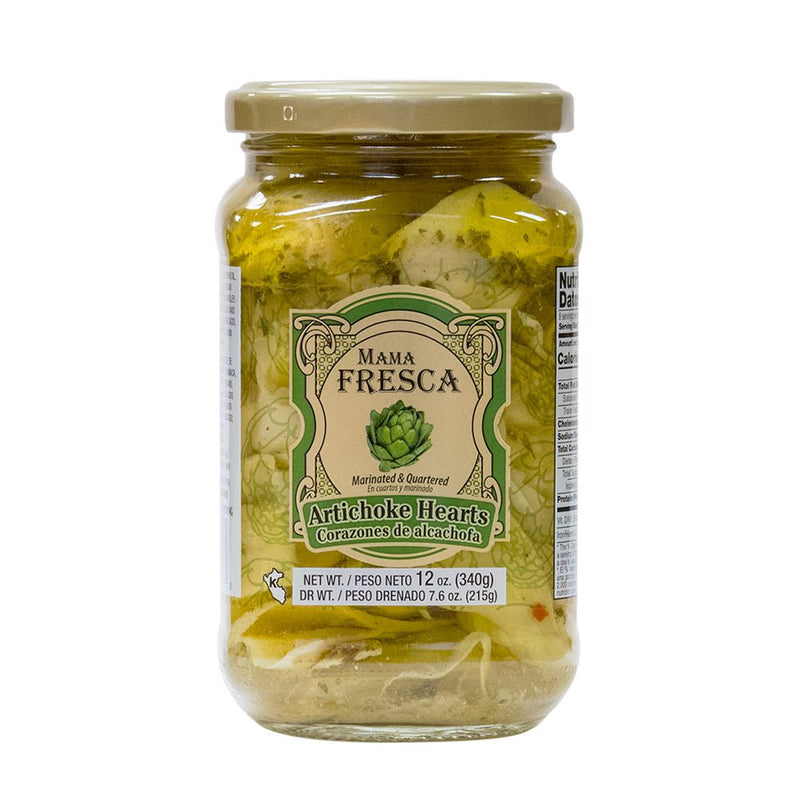 Load image into Gallery viewer, Mama Fresca Quartered Artichoke Hearts - 12 oz - 12 Pack - Polar