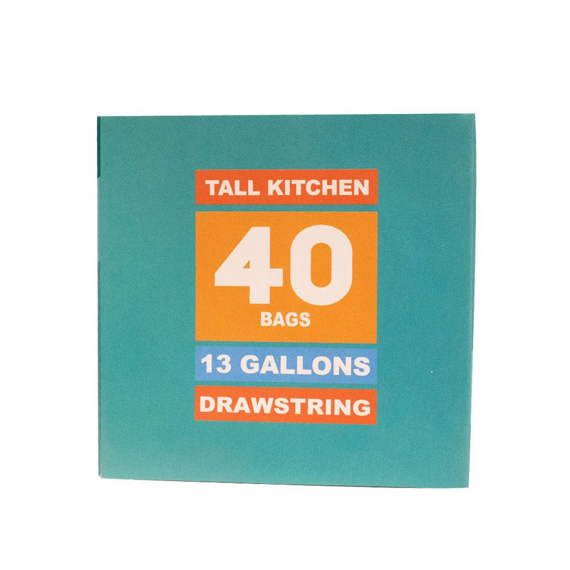 Load image into Gallery viewer, Tall Kitchen Drawstring Trash Bag - 13 Gallon - Multiple Pack Sizes - Polar