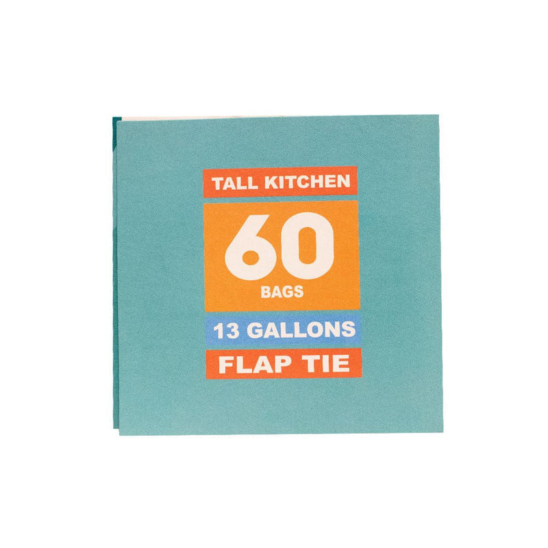 Load image into Gallery viewer, Tall Kitchen Flap Tie Thrash Bag - Multiple Pack Sizes - Polar
