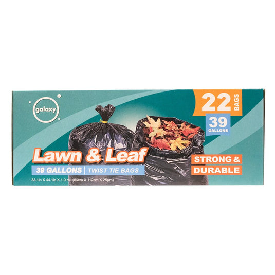 Lawn & Leaf Trash Bag - 39 Gallon - Multiple Pack Sizes - Polar