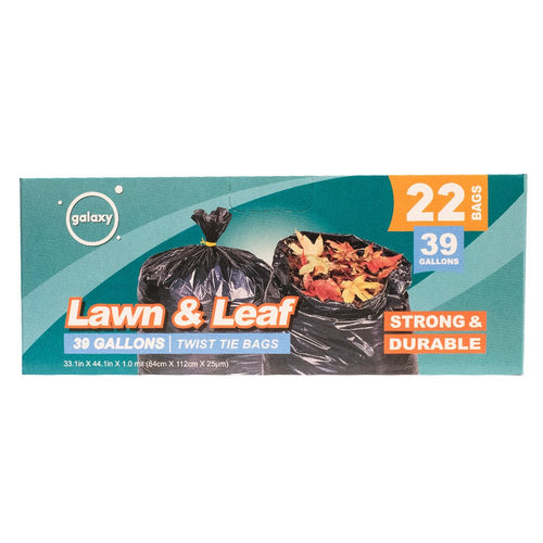 Lawn & Leaf Trash Bag - 39 Gallon - Multiple Pack Sizes - Polar