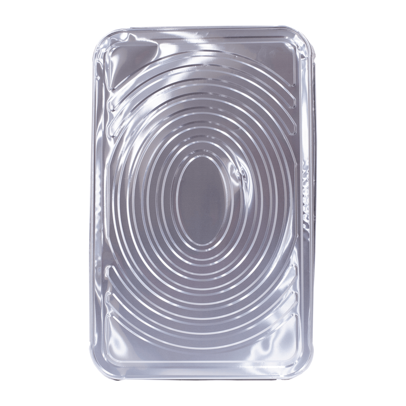 Load image into Gallery viewer, Dynamic Aluminum Full Size Steam Table Lid - 21.27" x 13.31" x 0.73" - 50 Pack - Polar