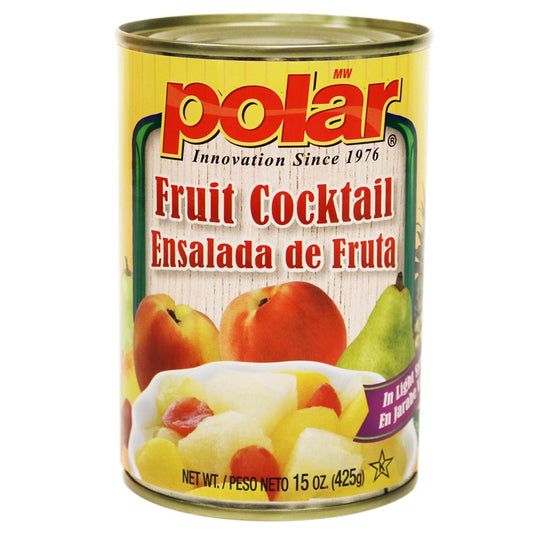 Fruit Cocktail in Light Syrup - 15 oz - Multiple Pack Sizes - Polar