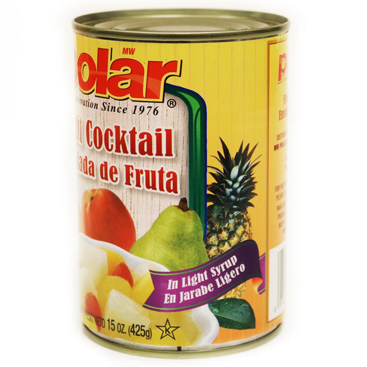 Fruit Cocktail in Light Syrup - 15 oz - Multiple Pack Sizes - Polar