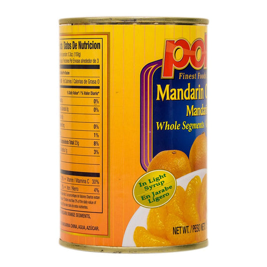 Mandarin Oranges: Whole Segments - 15 oz - 12 Pack - Polar