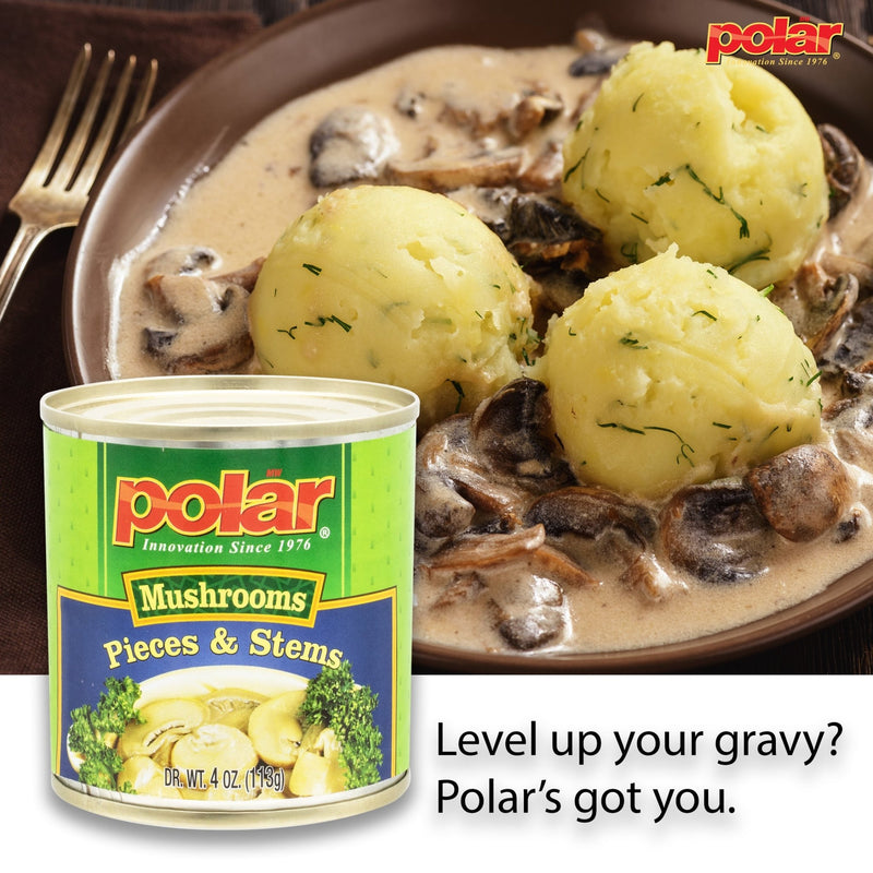 Load image into Gallery viewer, Pieces and Stems Mushrooms - 4 oz - 12 Pack - Polar