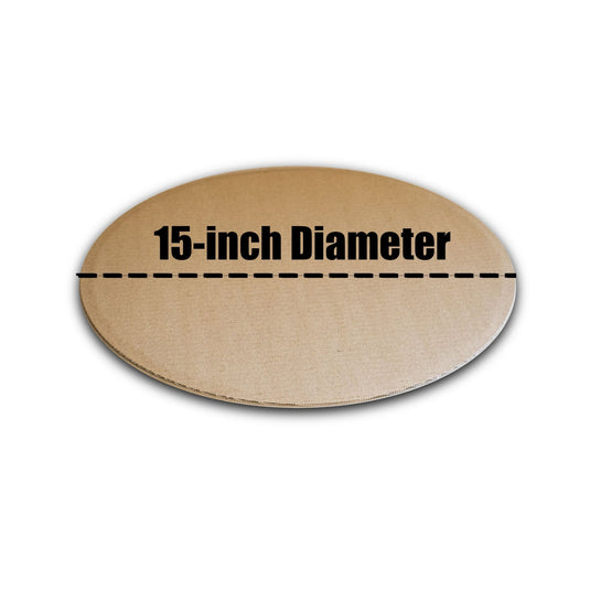 Dynamic 15-inch Cardboard Pizza Round Cake Pie Circle 100 ct - Polar