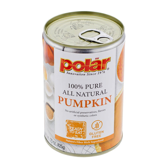 100 % Pure All Natural Pumpkin - 15 oz - 12 Pack - Polar