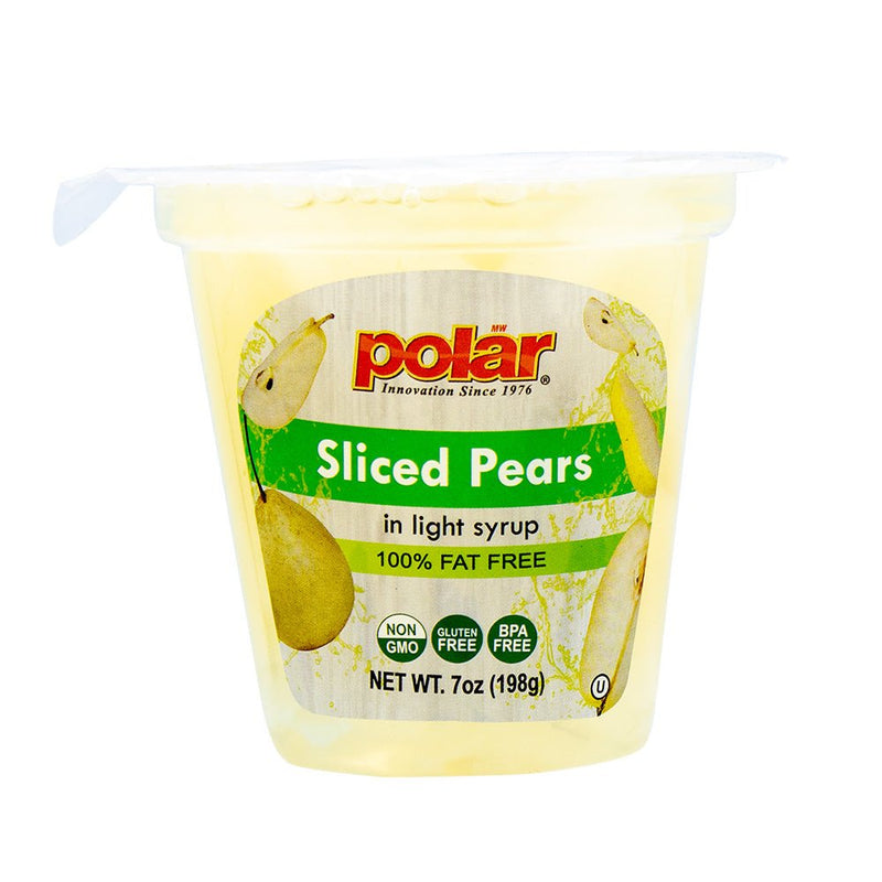 Load image into Gallery viewer, Sliced Pears in Light Syrup - 7 oz - 12 Pack - Polar
