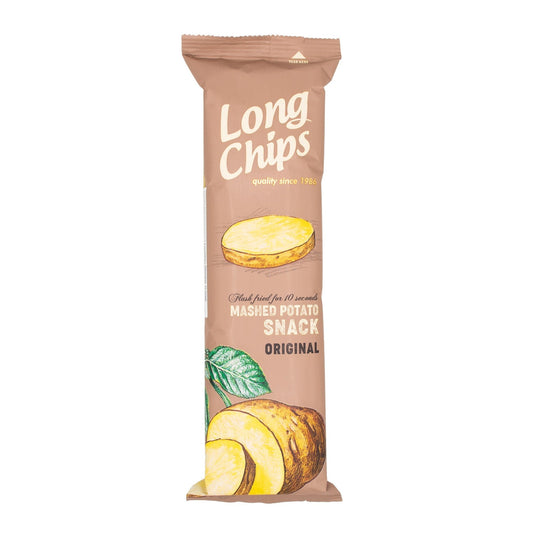 Long Chips Mashed Potato Snack Original Flavor - 2.6 oz - 20 Pack - Polar