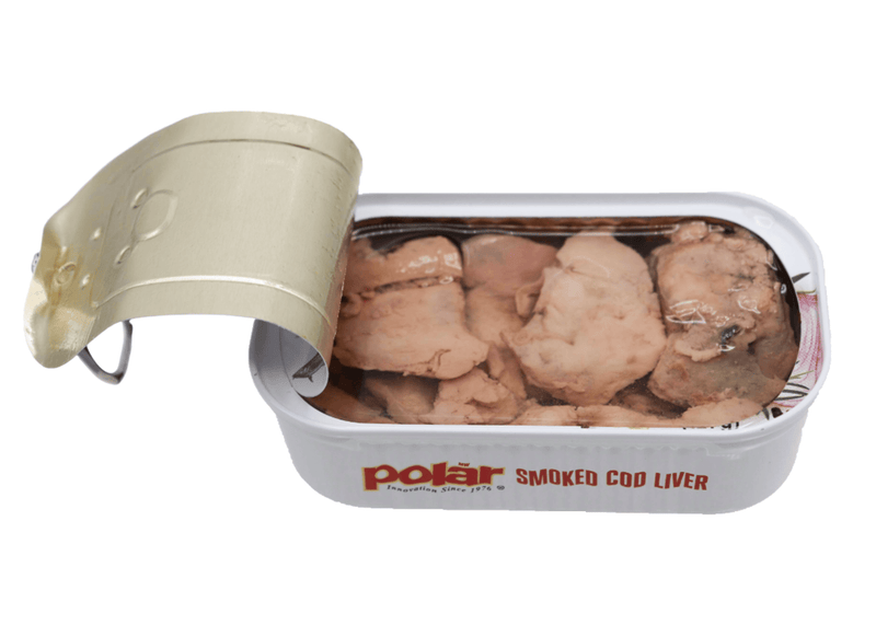 Load image into Gallery viewer, Polar Smoked Cod Liver in Own Oil - Polar
