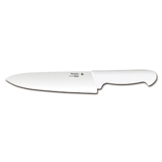 Dynamic Pro-Grip , Santoprene, Softgrip 8" Chef's Knife, White - Polar