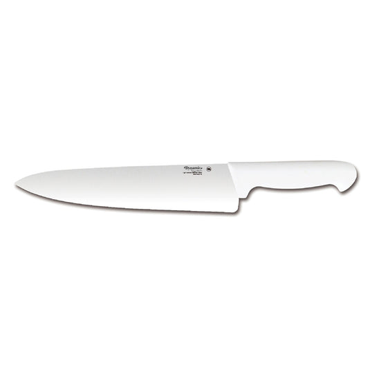 Dynamic Pro-Grip , Santoprene, Softgrip 10" Chef's Knife, White - Polar