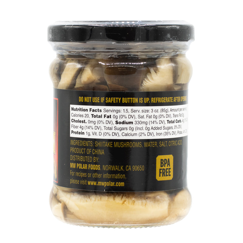 Load image into Gallery viewer, Sliced Shiitake Mushrooms in Jar 7 oz (Pack of 6 or 12) - Polar
