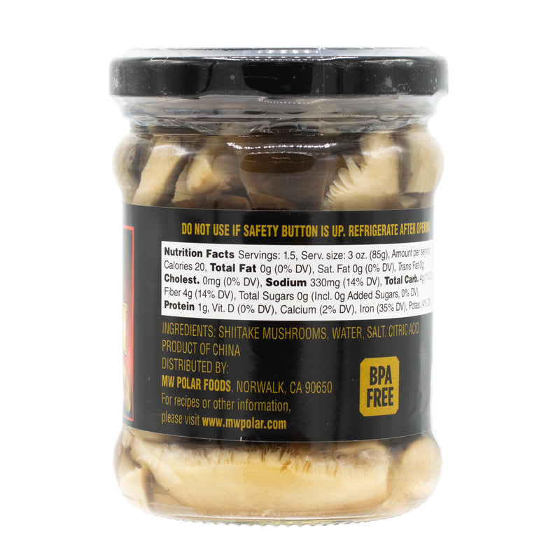 Load image into Gallery viewer, Sliced Shiitake Mushrooms in Jar 7 oz (Pack of 6 or 12) - Polar