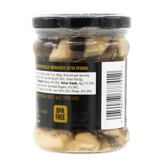 Sliced Shiitake Mushrooms in Jar 7 oz (Pack of 6 or 12) - Polar