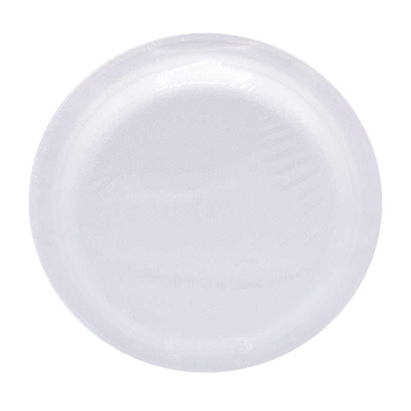 Load image into Gallery viewer, My Share Biodegradable 7&quot; Plates, Heavy Duty- 12 Count (Pack of 4 or 24) - Polar
