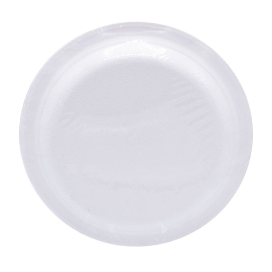 My Share Biodegradable 7" Plates, Heavy Duty- 12 Count (Pack of 4 or 24) - Polar